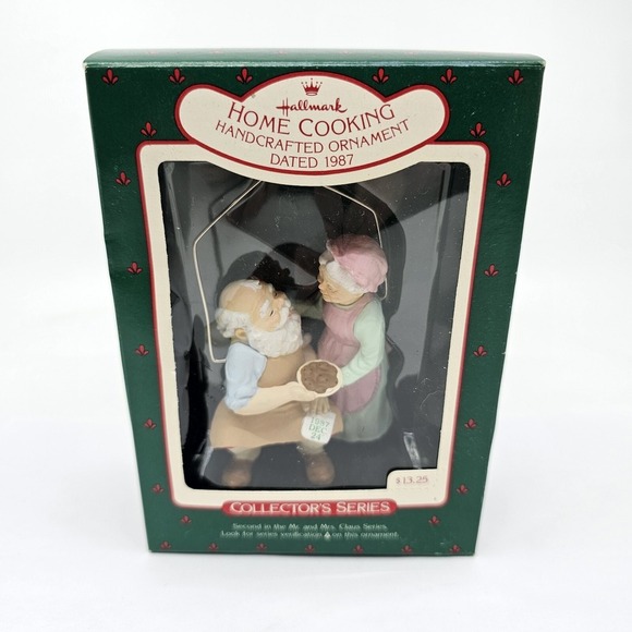 10 Strawberry Street Other - Hallmark Collector 's Series Home Cooking Handcrafted Ornament Dated 1987
